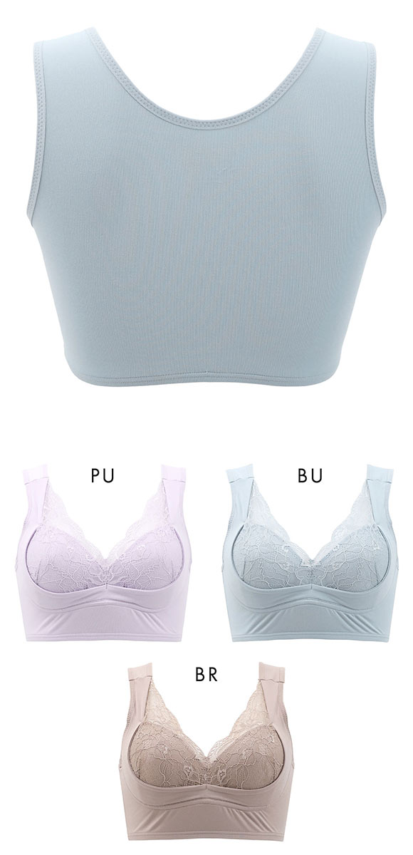 ねるねん おやすみブラ ナイトブラ リラックス 横流れしない やさしく包み込む ブラジャー ノンワイヤー ハーフトップ 単品