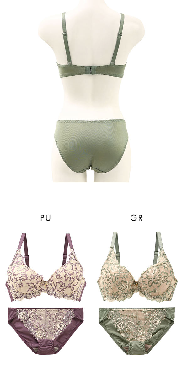 ソニアクラブ SONIA CLUB エレガントレース ブラジャー ショーツ セット ABCD