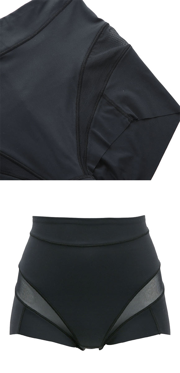 瞬間細見えパンツ ショートガードル 骨盤サポート ショーツガードル 細見え 補正下着 ヒップアップ お腹押さえ