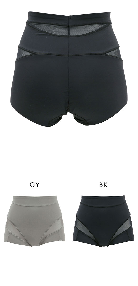 瞬間細見えパンツ ショートガードル 骨盤サポート ショーツガードル 細見え 補正下着 ヒップアップ お腹押さえ