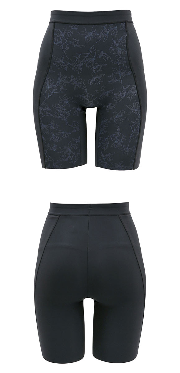 瞬間細見えパンツ ロングガードル くびれ＆骨盤サポート ショーツガードル 細見え 補正下着 ヒップアップ お腹押さえ