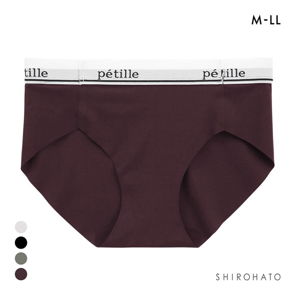 ポフ ロゴテープ スポーティブラ ペアノーマルショーツ M L LL スタンダード ひびきにくい なめらか