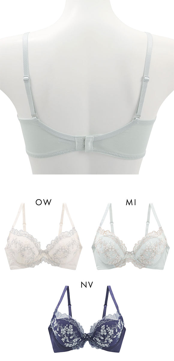 ビューティーアシスト さわやか軽量カップ 3/4カップブラジャー BCD 脇高 美胸 ソフトワイヤー Beauty Asist