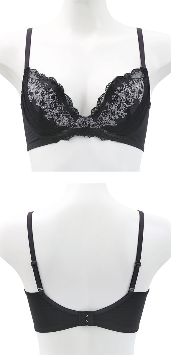 ビューティーアシスト さわやか軽量 薄くて軽いノンワイヤーブラ 3/4カップブラジャー BCD 脇高 美胸 ソフトワイヤー Beauty Asist