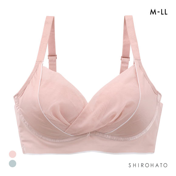 ビューティーアシスト ふんわりフィット 細見せノンワイヤーブラ  M L LL ワイヤレス すっきり 脇高 美胸 Beauty Asist