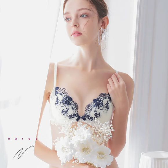 ナルエー ランジェリー ティエル ブラジャー Lワイヤー DE NARUE