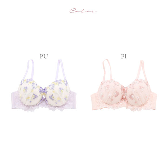 お値下げ！人気のナプラ N .3点SET!❤️ ナルエー ランジェリー ラプンフルール ブラジャー 3/4カップ
