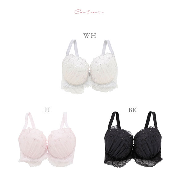 ナルエー ランジェリー コメット ブラジャー GHI グラマー 大きいサイズ NARUE