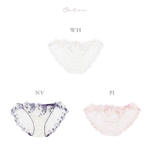 ナルエー ランジェリー ドロシー ショーツ バックレース 総レース フルバック NARUE