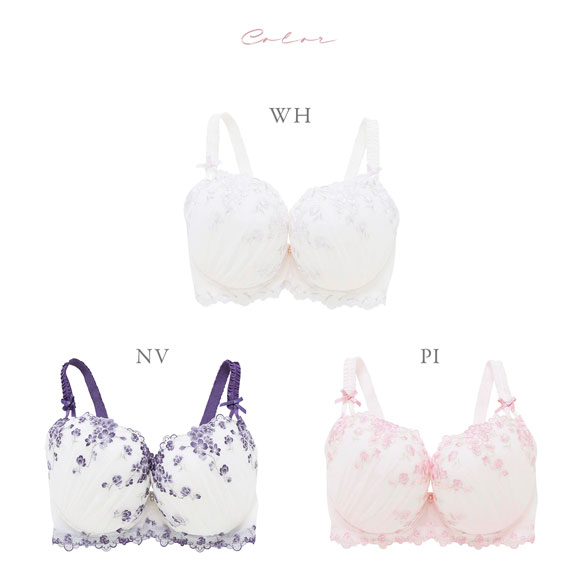 ナルエー ランジェリー ドロシー ブラジャー GHI グラマー 大きいサイズ NARUE