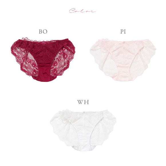 ナルエー ランジェリー ローザ ショーツ スタンダード 総レース バックレース NARUE