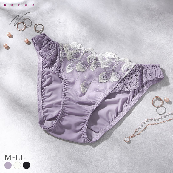 ナルエー ランジェリー オーロラ ショーツ M L LL スタンダード ノーマル ビキニ 大きいサイズ NARUE