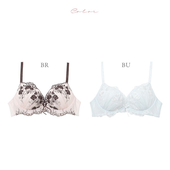 ナルエー ランジェリー シャルム ブラジャー BC Lワイヤー 谷間ブラ NARUE