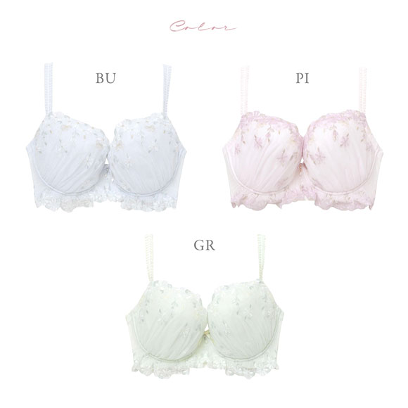 ナルエー ランジェリー マーガレット ブラジャー GHI グラマー 大きいサイズ NARUE