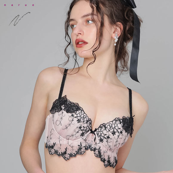 ナルエー ランジェリー ミラヴェール ブラジャー BC NARUE