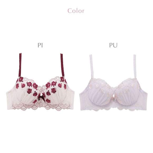 ナルエー ランジェリー ビジュードフルール ブラジャー BC NARUE