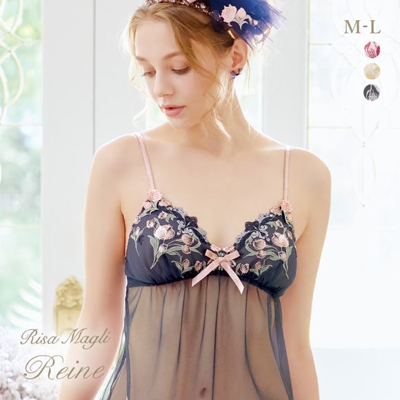 リサマリ レーヌ ラリッサ スリップ ロングキャミソール ランジェリー Risa Magli Reine