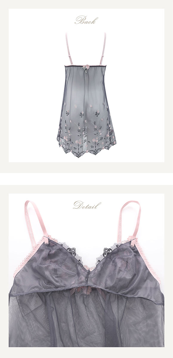 リサマリ レーヌ ラリッサ スリップ ロングキャミソール ランジェリー