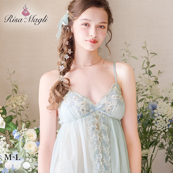 リサマリ フリート カップ付き スリップ キャミソール ランジェリー Risa Magli