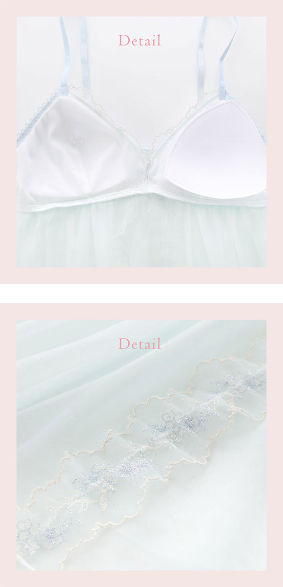 リサマリ フリート カップ付き スリップ キャミソール ランジェリー Risa Magli