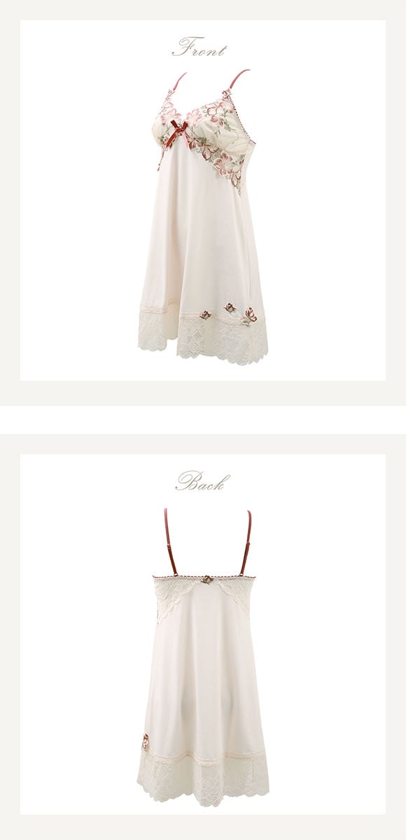 リサマリ Risa Magli レーヌ Reine クレモンス スリップ ロング キャミソール ランジェリー