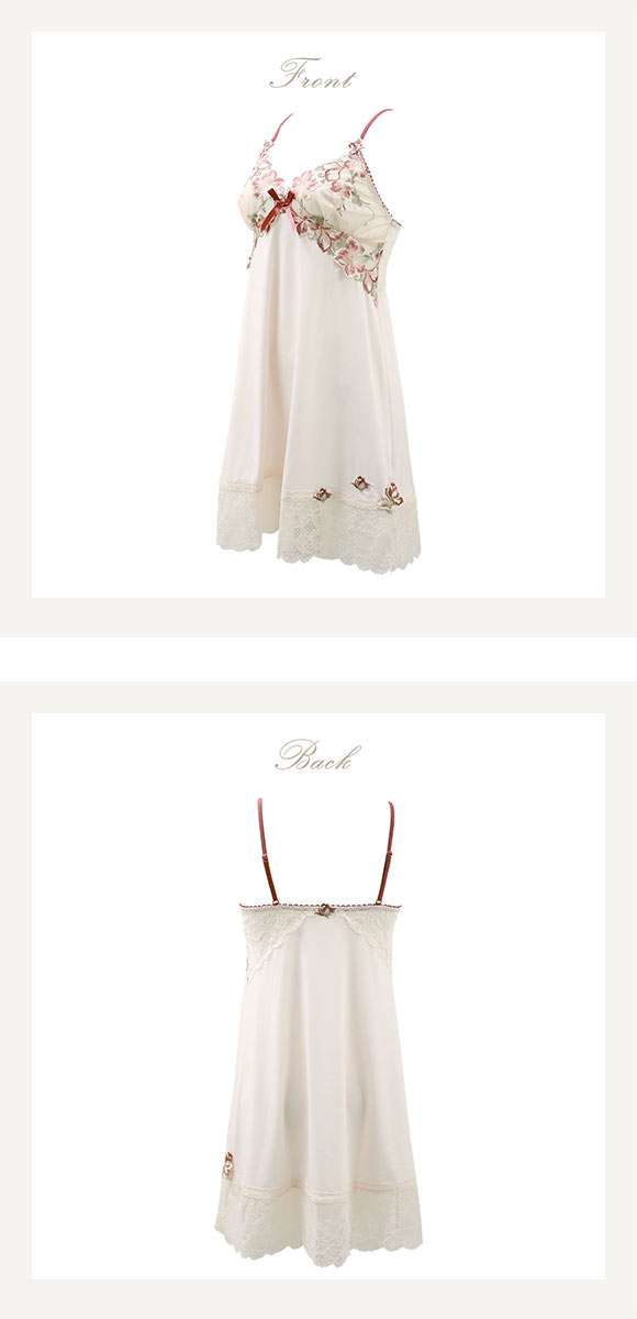 リサマリ Risa Magli レーヌ Reine クレモンス スリップ ロング キャミソール ランジェリー