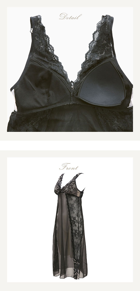 リサマリ Risa Magli レーヌ Reine ファビエンヌ マキシワンピース ランジェリー ナイトウェア