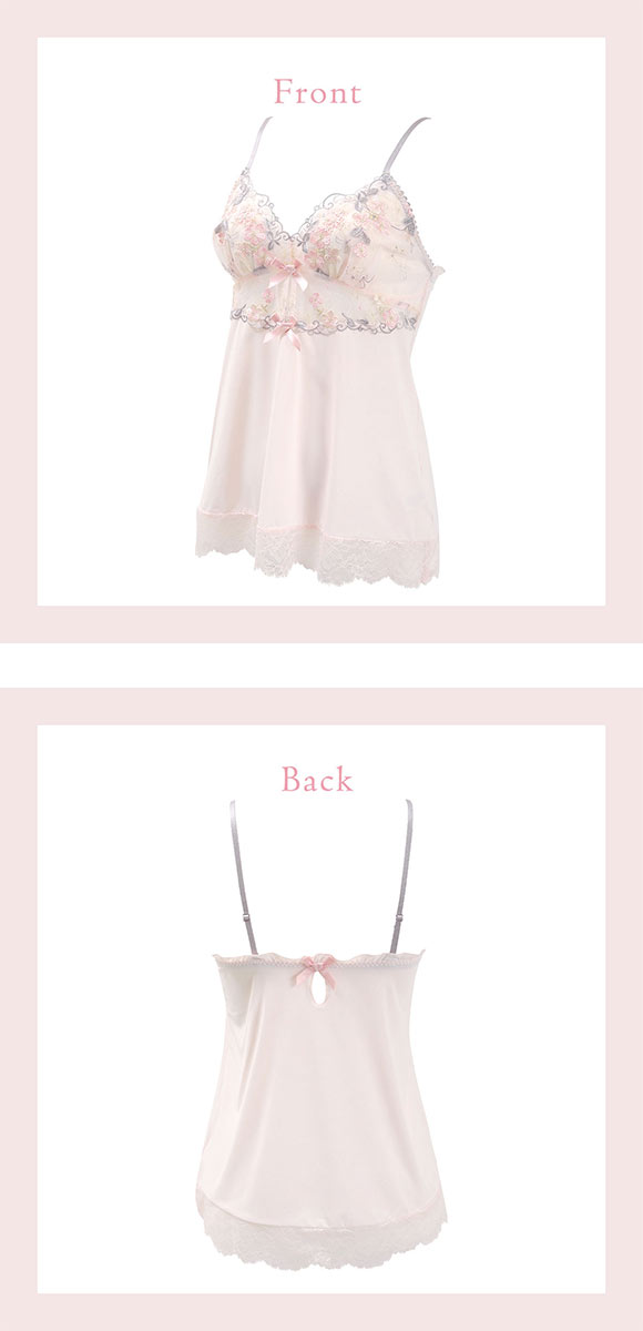 リサマリ エリアン キャミソール ミニスリップ ランジェリー Risa Magli