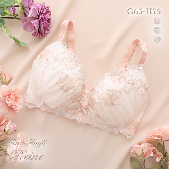 リサマリ レーヌ アデリーノ 3/4カップ ブラジャー GH 大きいサイズ Risa Magli Reine