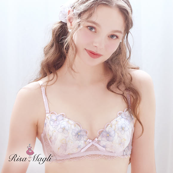 リサマリ マティア 3/4カップ ブラジャー BCD 谷間ブラ Risa Magli