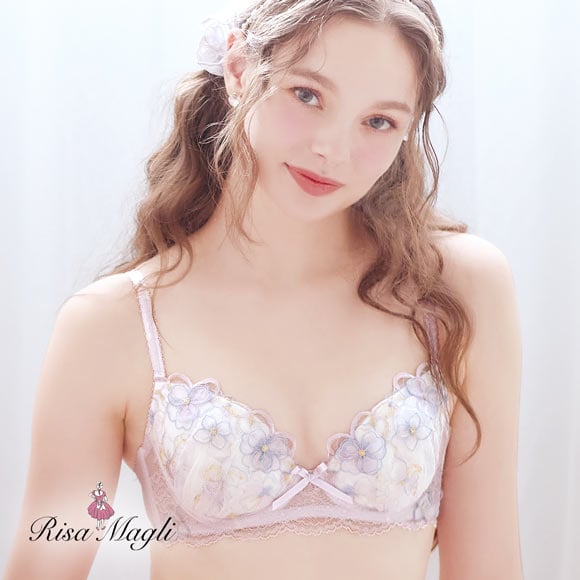 リサマリ マティア 3/4カップ ブラジャー BCD 谷間ブラ Risa Magli