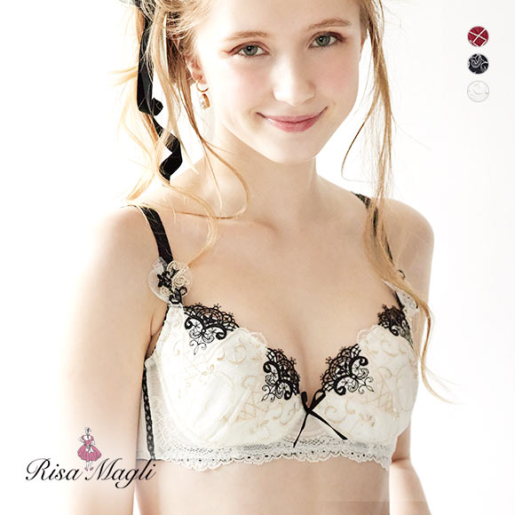リサマリ Risa Magli エステル ブラジャー BCD 谷間ブラ 単品