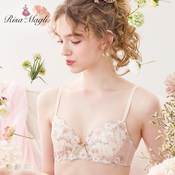 リサマリ ジア 3/4カップ ブラジャー DEF 谷間ブラ Risa Magli