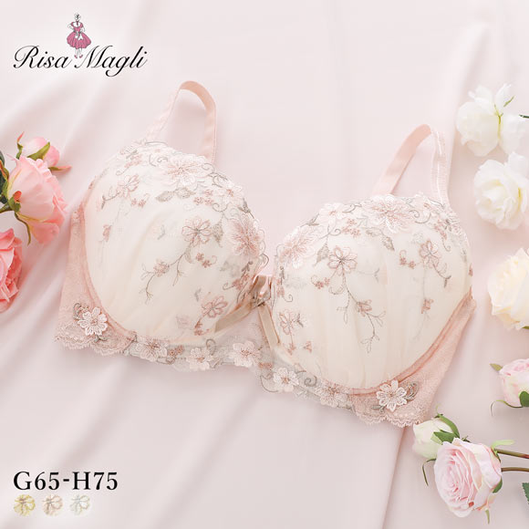 リサマリ ジア 3/4カップ ブラジャー GH グラマーブラ 大きい
