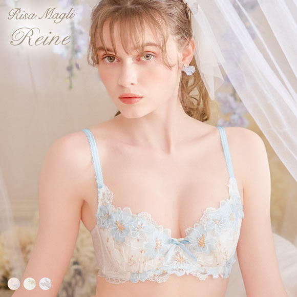 リサマリ レーヌ リカルダ ブラジャー D Make Type DEF 脇高ブラ 大きいサイズ Risa Magli Reine