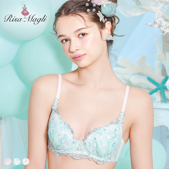 リサマリ アンチェ ブラジャー スウィートリッチ Sweet Rich DEF 谷間ブラ 大きいサイズ Risa Magli