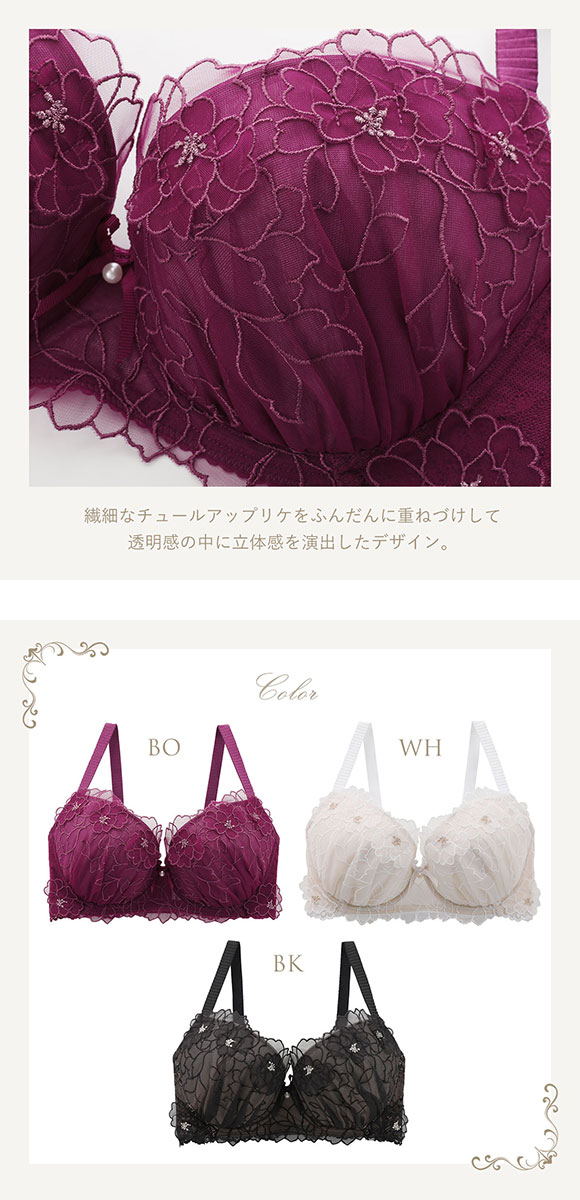 リサマリ Risa Magli レーヌ Reine スティーナ ブラジャー GH グラマーブラ 単品