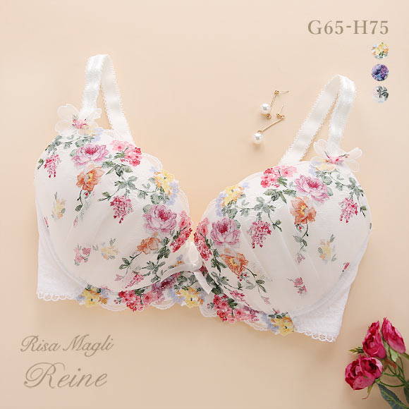 リサマリ Risa Magli レーヌ Reine リシェ 3/4カップ ブラジャー GH 単品