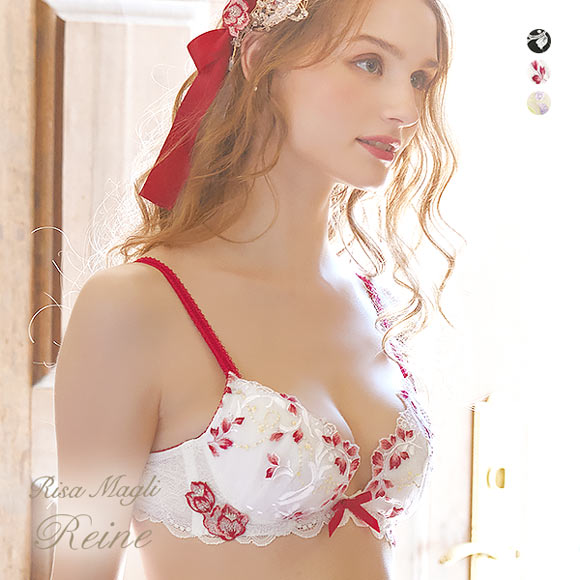 リサマリ Risa Magli レーヌ Reine アナベル 3/4カップ ブラジャー EF 谷間ブラ 単品
