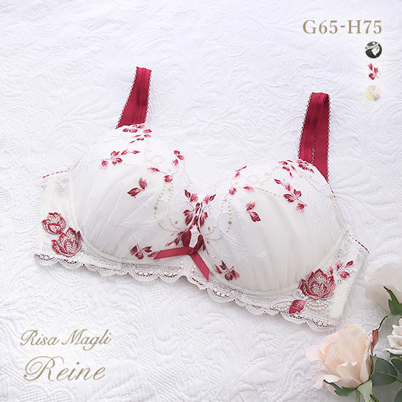 リサマリ Risa Magli レーヌ Reine アナベル 3/4カップ ブラジャー GH
