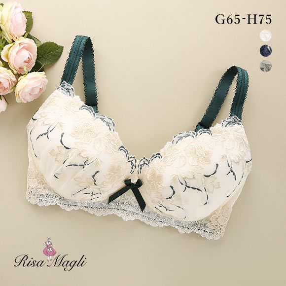 リサマリ Risa Magli マリカ 3/4カップ ブラジャー GH 単品