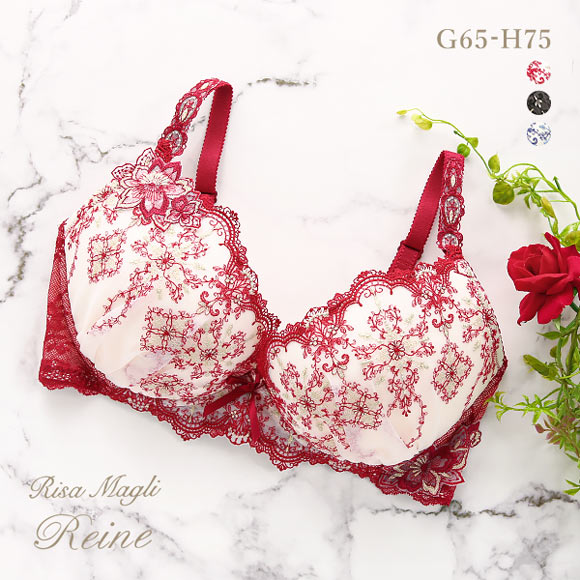 リサマリ Risa Magli レーヌ Reine ファビエンヌ 3/4カップ ブラジャー