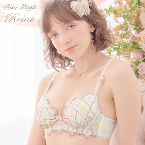 リサマリ レーヌ プルメリア ブラジャー S Make Type BC 谷間ブラ 単品 Risa Magli Reine
