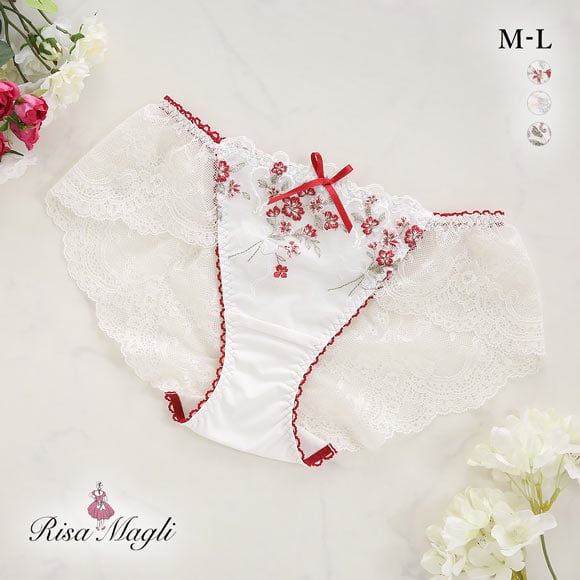 リサマリ リア レースショーツ バックレース Risa Magli