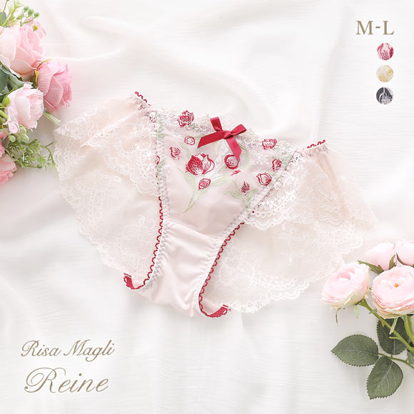 リサマリ レーヌ ラリッサ レースショーツ バックレース Risa Magli Reine