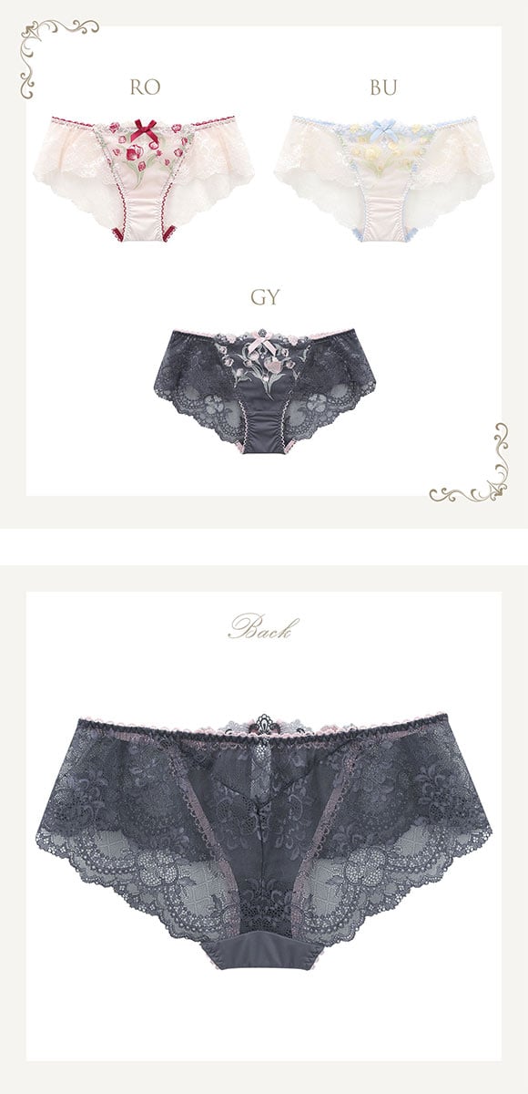 リサマリ レーヌ ラリッサ レースショーツ バックレース Risa Magli Reine