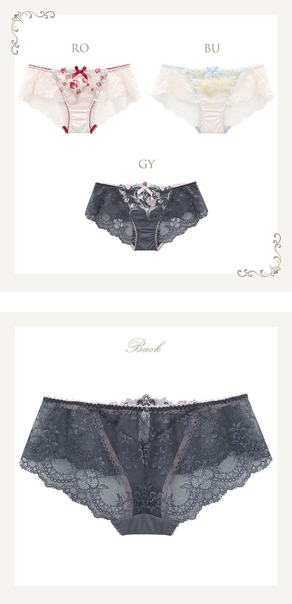 リサマリ レーヌ ラリッサ レースショーツ バックレース Risa Magli Reine