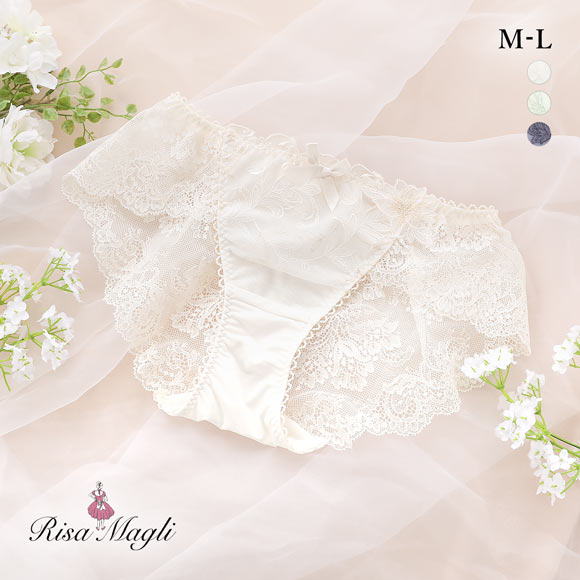 リサマリ イリーナ レースショーツ バックレース Risa Magli