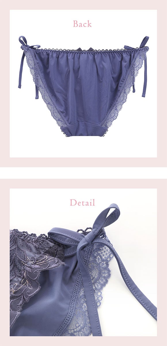 リサマリ イリーナ リボンショーツ サイド紐 ショーツ Risa Magli