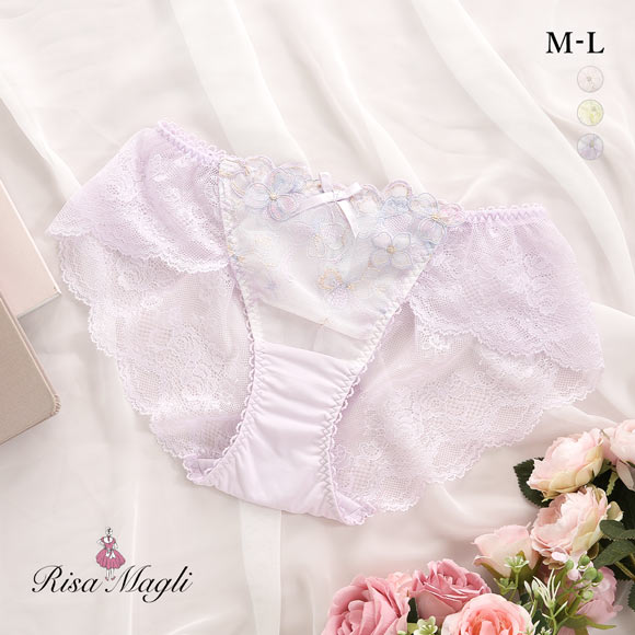 リサマリ マティア レースショーツ バックレース Risa Magli